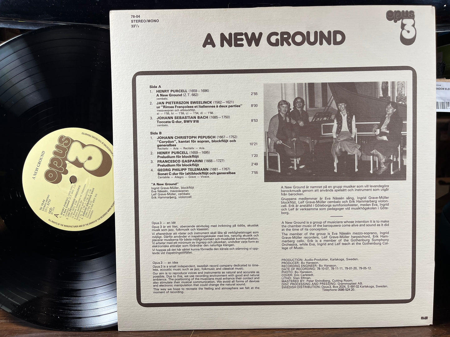 A New Ground (VINYL) | Near Mint (NM) Near Mint (NM) Get Cheap Vinyl