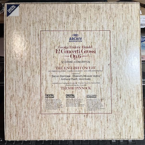 12 Concerti Grossi Op. 6 (3xVINYL BOX) | Near Mint (NM or M-) Near Mint (NM or M-) Get Cheap Vinyl