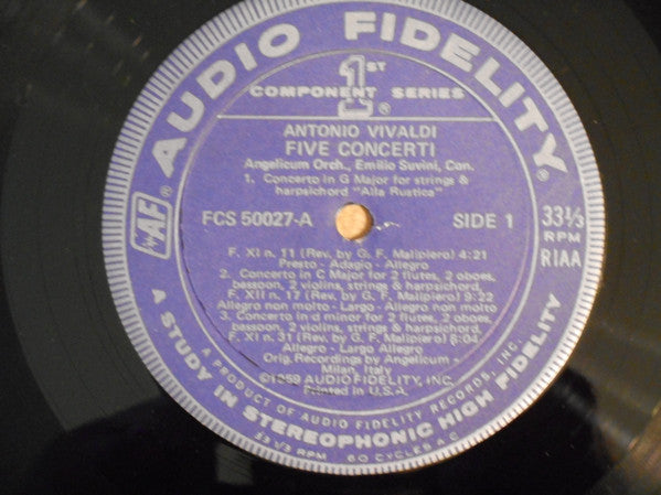 Five Concerti | Near Mint (NM) Excellent (EX) Get Cheap Vinyl