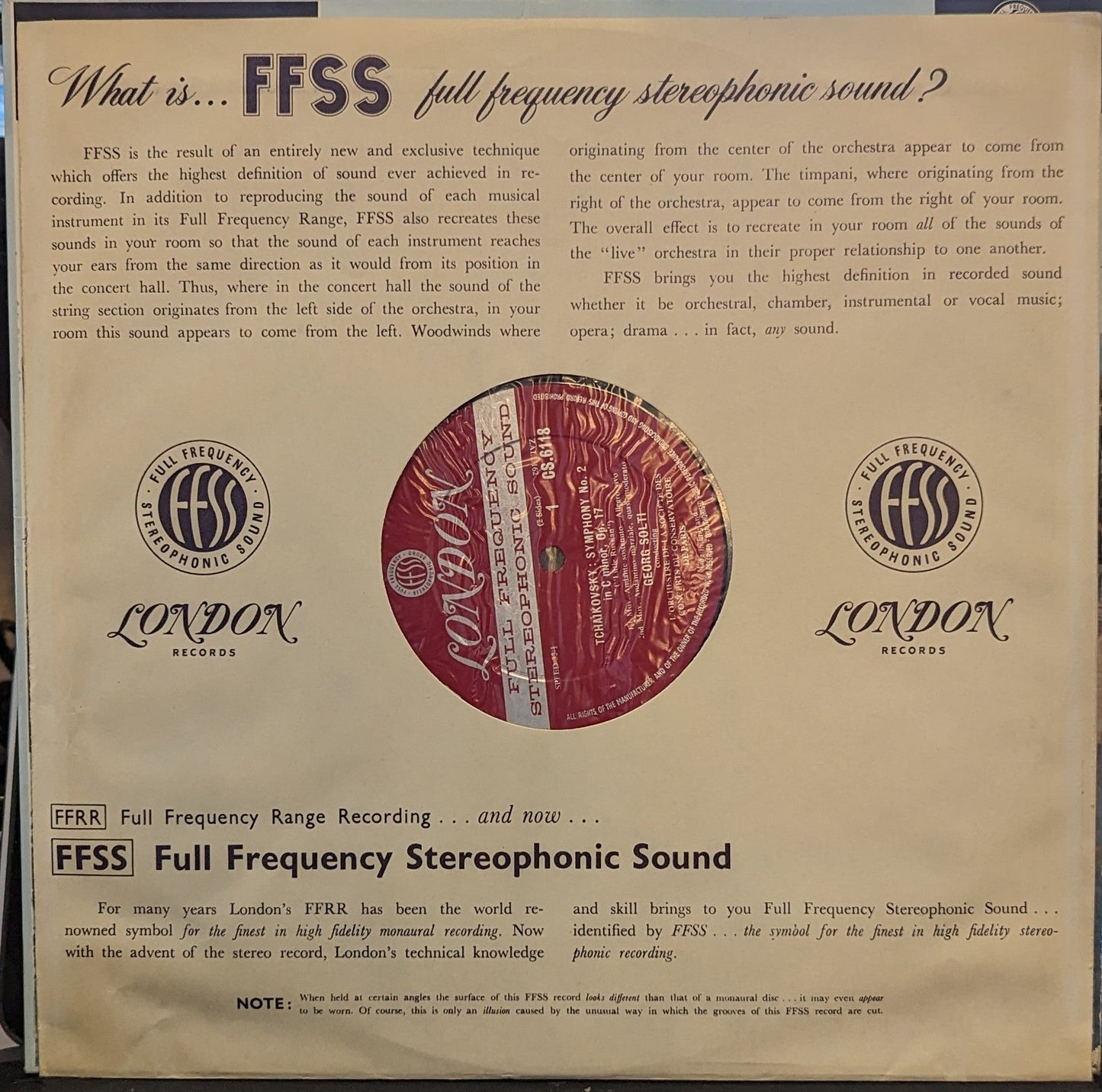 Symphony No. 2 In C Minor, Opus 17 ("Little Russian") | Near Mint (NM) Near Mint (NM) Get Cheap Vinyl