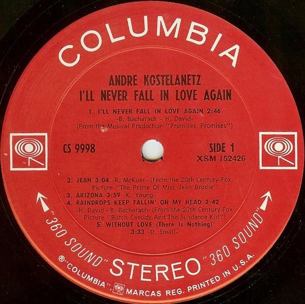 I'll Never Fall In Love Again | Near Mint (NM) Near Mint (NM) Get Cheap Vinyl