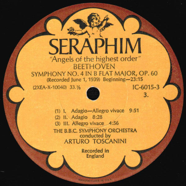 Beethoven: Symphonies Nos. 1, 4 & 6 ("Pastorale") *BOX* | Near Mint (NM) Excellent (EX) Get Cheap Vinyl