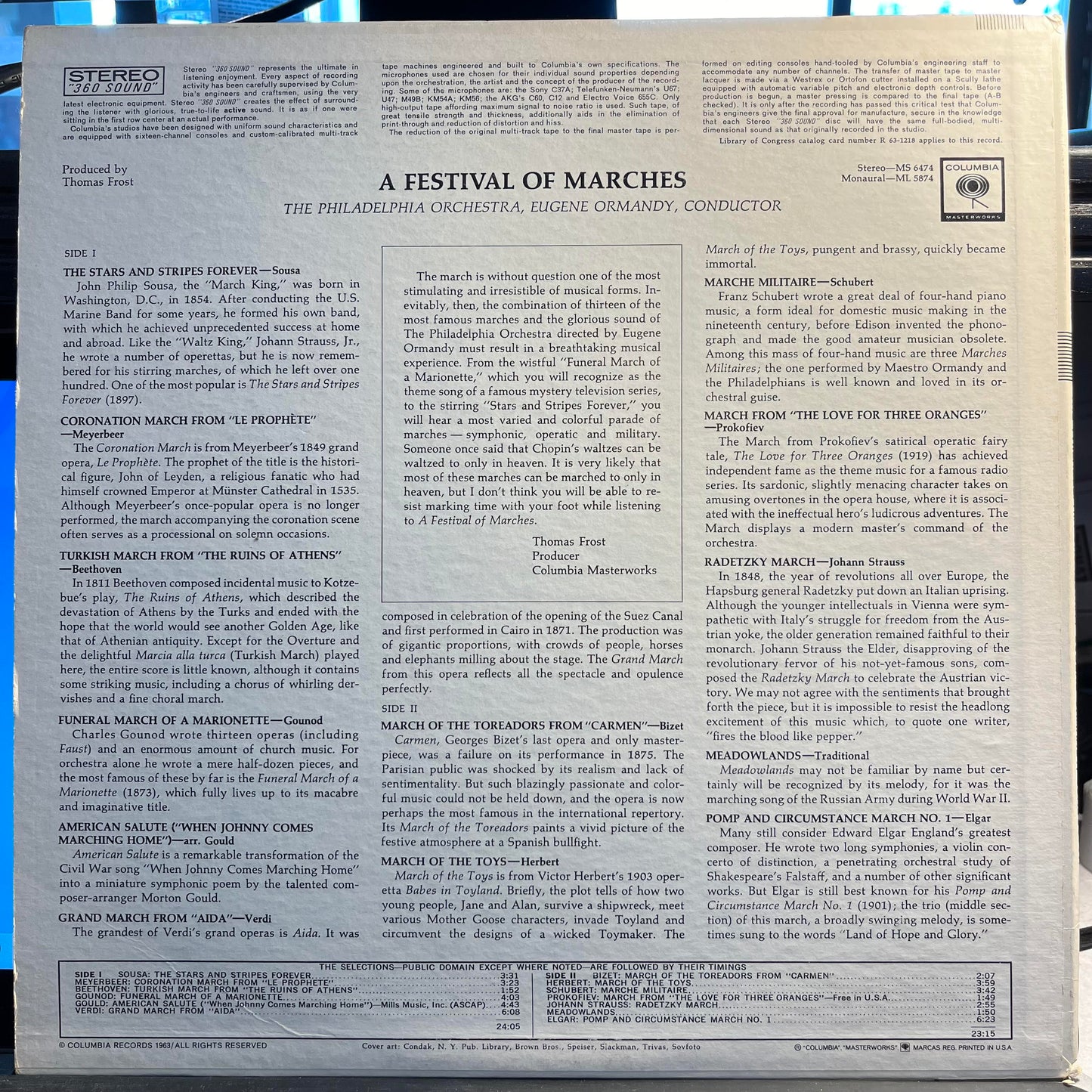 A Festival Of Marches *STEREO* | Near Mint (NM) Excellent (EX) Get Cheap Vinyl
