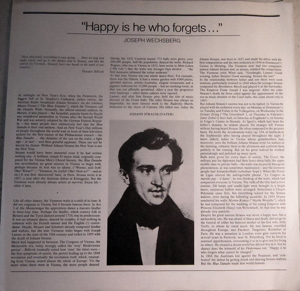 Johann & Josef Strauss Walzer•Polkas•Märsche•Ouvertüren *BOX* | Near Mint (NM) Excellent (EX) Get Cheap Vinyl