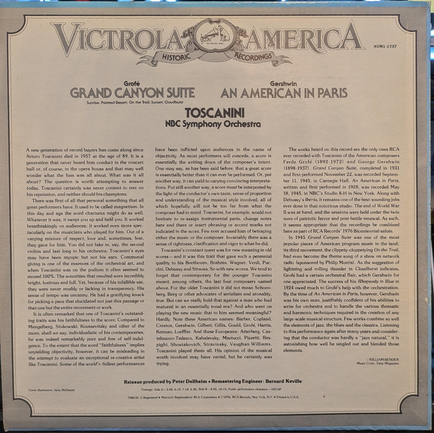 An American In Paris / Grand Canyon Suite | Near Mint (NM) Near Mint (NM) Get Cheap Vinyl