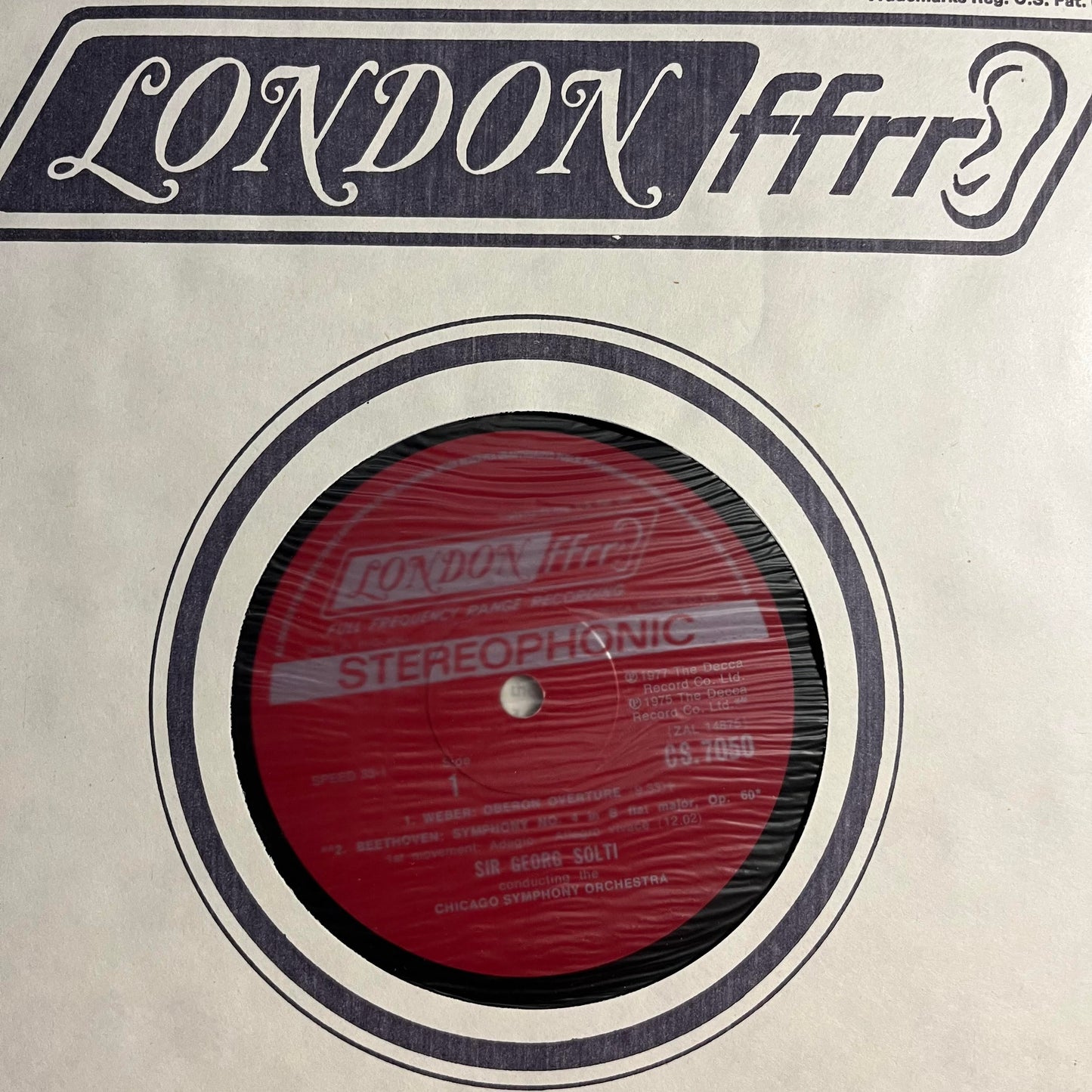Symphony No. 4 In B Flat Major · Oberon Overture *SHRINK* | Near Mint (NM) Near Mint (NM) Get Cheap Vinyl