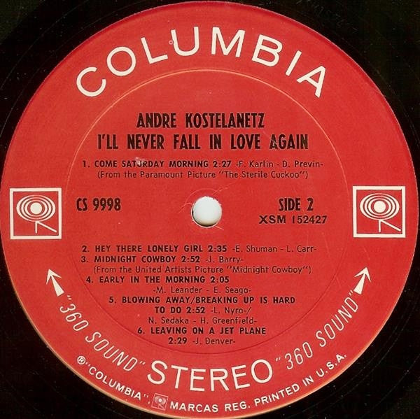 I'll Never Fall In Love Again | Near Mint (NM) Near Mint (NM) Get Cheap Vinyl