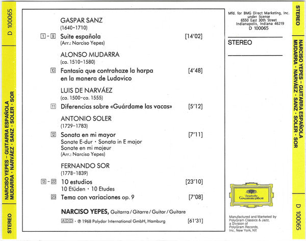 Guitarra Española (CD) | Near Mint (NM) Near Mint (NM) Get Cheap Vinyl