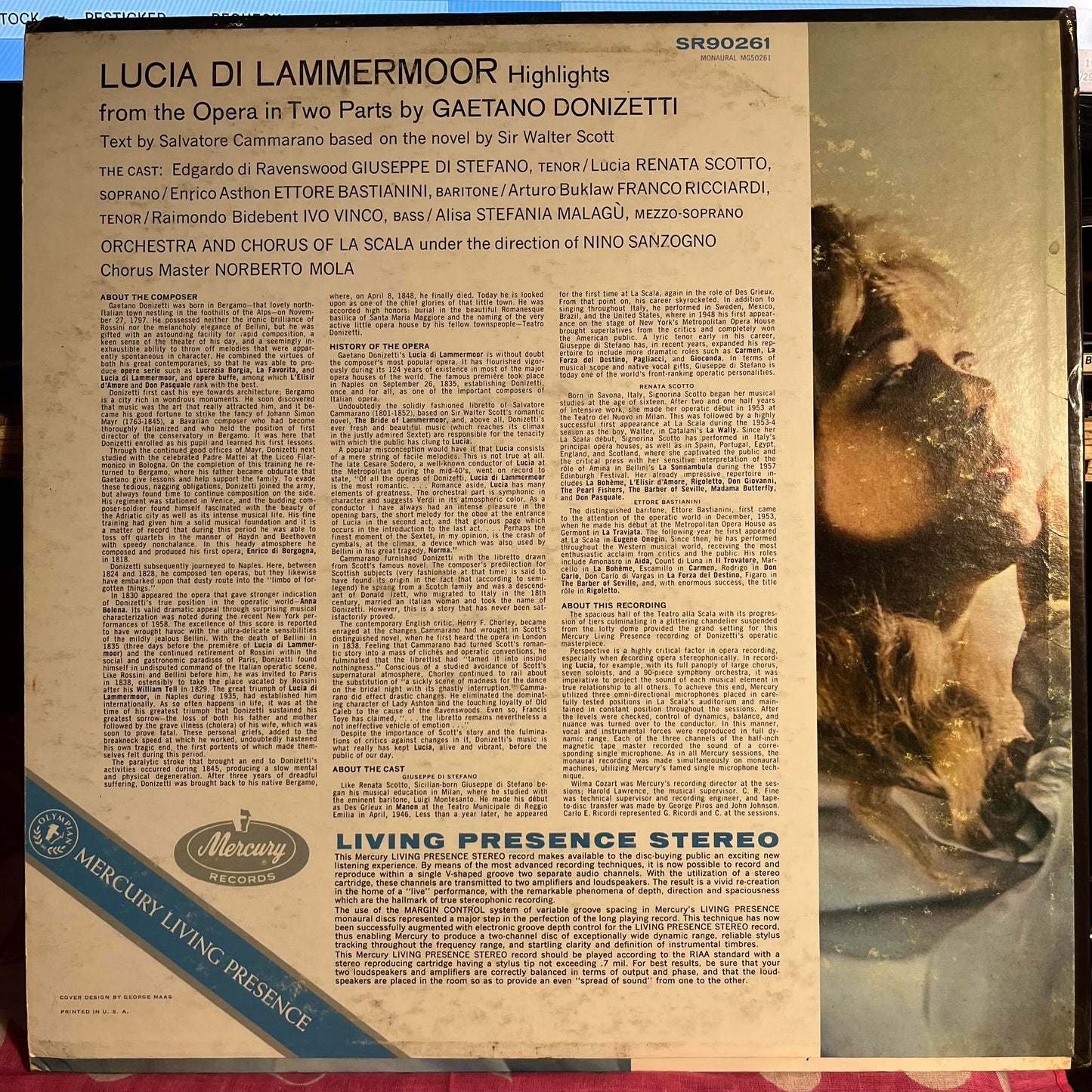 Highlights From Lucia Di Lammermoor | Near Mint (NM) Near Mint (NM) Get Cheap Vinyl