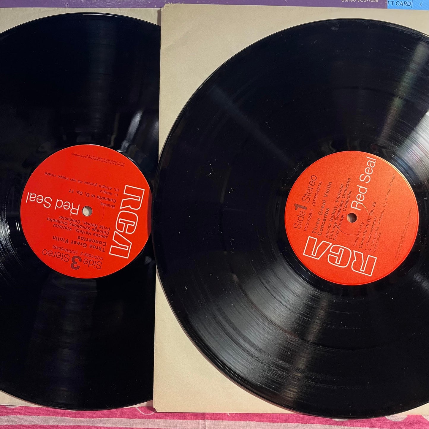 Three Great Violin Concertos | Near Mint (NM) Excellent (EX) Get Cheap Vinyl
