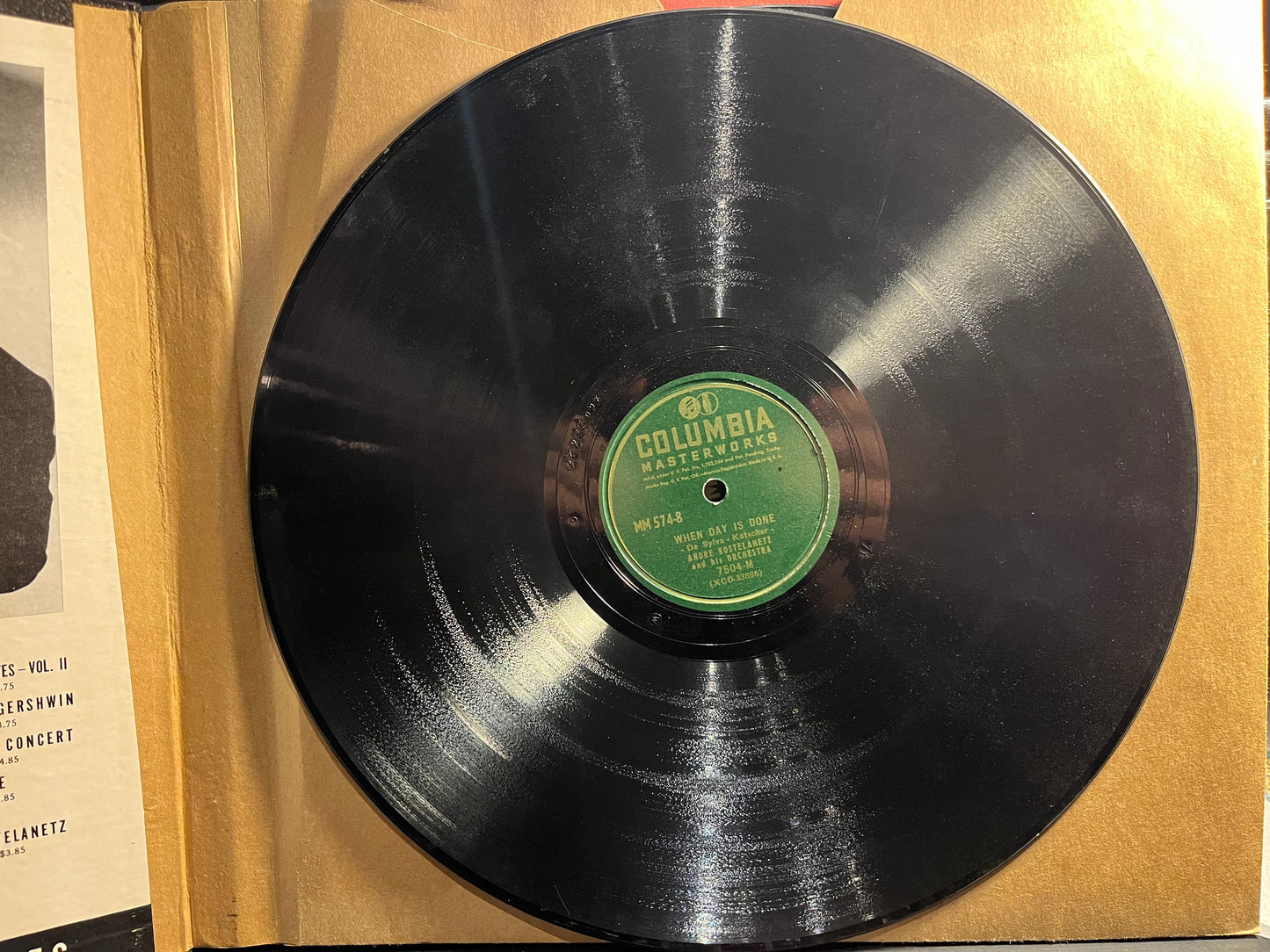 Kostelanetz Conducts... *4X 12" 78 RPM* | Very Good Plus (VG+) Very Good Plus (VG+) Get Cheap Vinyl