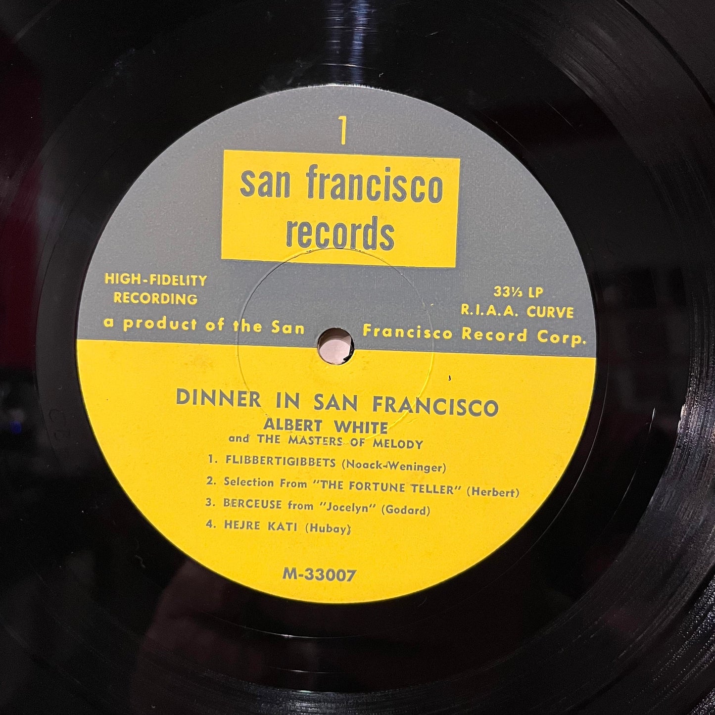Dinner In San Francisco | Very Good (VG) Very Good Plus (VG+) Get Cheap Vinyl