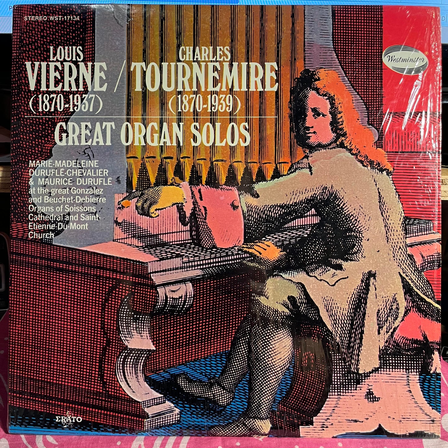 Louis Vierne / Charles Tournemire Great Organ Solos *SHRINK* | Near Mint (NM) Near Mint (NM) Get Cheap Vinyl