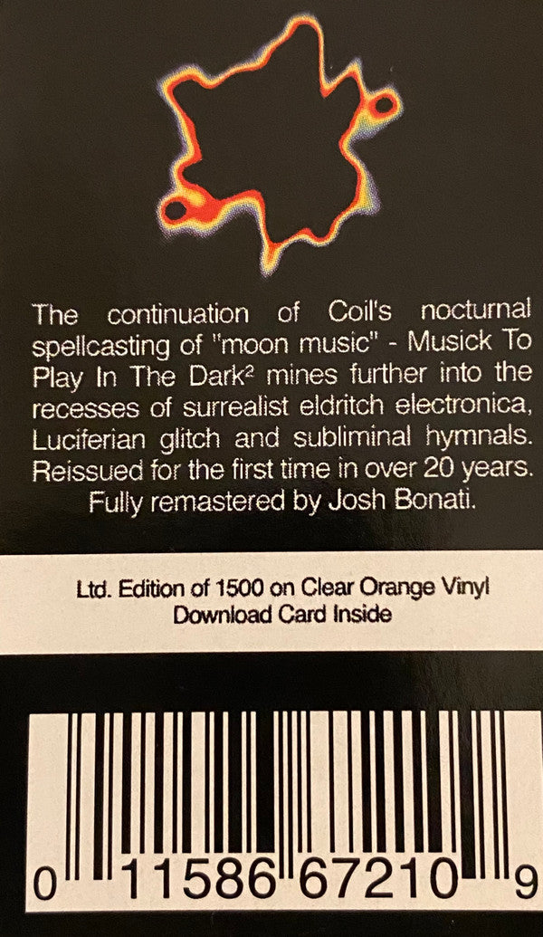 Musick To Play In The Dark² (CLEAR ORANGE VINYL) | Mint (M) Mint (M) Get Cheap Vinyl