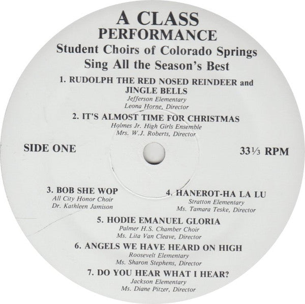 A Class Performance | Mint (M) Mint (M) Get Cheap Vinyl
