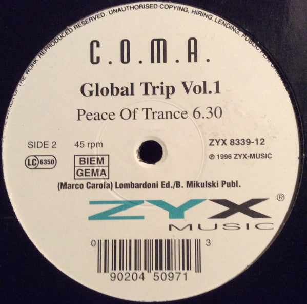 Global Trip Vol. 1 | Very Good Plus (VG+) Generic Get Cheap Vinyl