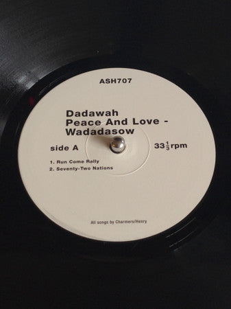Peace And Love - Wadadasow | Mint (M) Mint (M) Get Cheap Vinyl