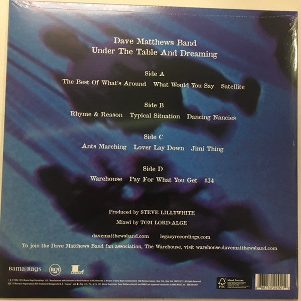 Under The Table And Dreaming (2xVINYL) | Mint (M) Mint (M) Get Cheap Vinyl