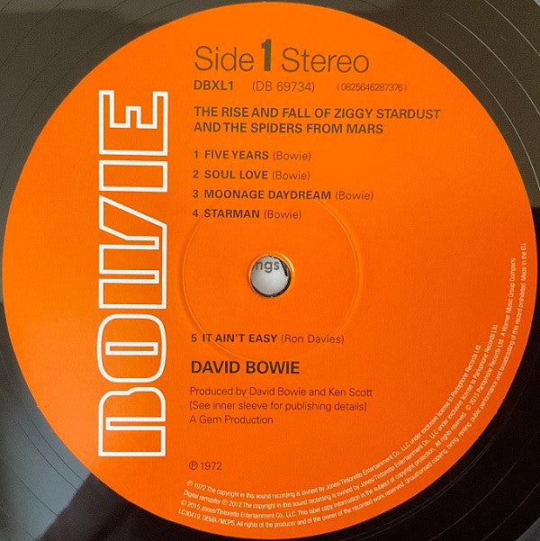 The Rise And Fall Of Ziggy Stardust And The Spiders From Mars | Mint (M) Mint (M) Get Cheap Vinyl