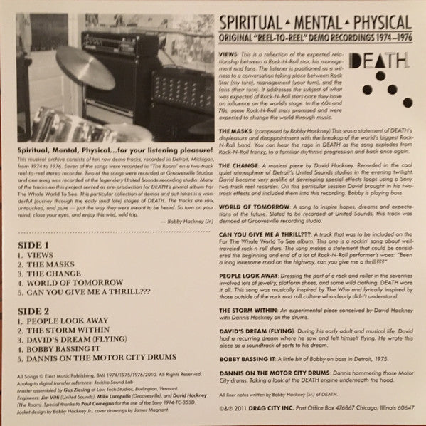 Spiritual | Mental | Physical (VINYL) | Mint (M) Mint (M) Get Cheap Vinyl