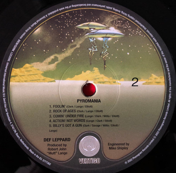 Pyromania (VINYL) | Mint (M) Mint (M) Get Cheap Vinyl