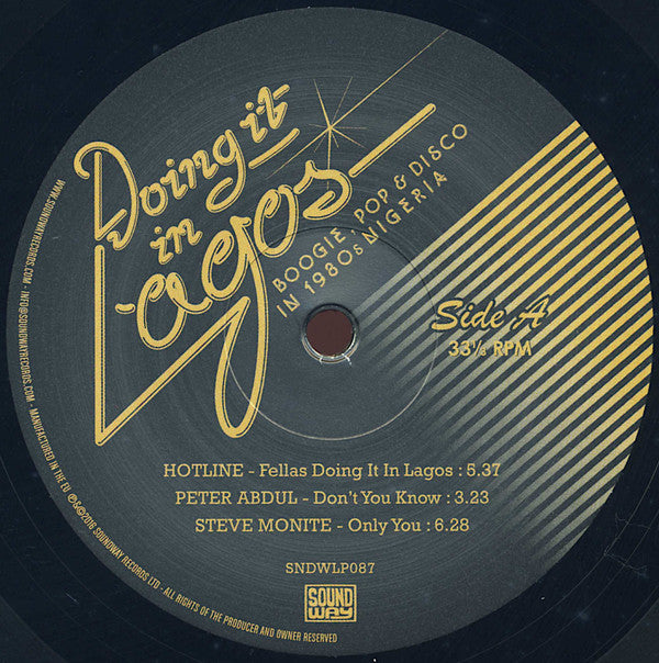 Doing It In Lagos (Boogie, Pop & Disco In 1980s Nigeria) (3LP) | Mint (M) Excellent (EX) Get Cheap Vinyl