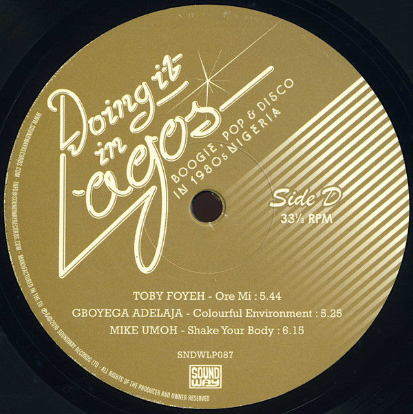 Doing It In Lagos (Boogie, Pop & Disco In 1980s Nigeria) (3LP) | Mint (M) Excellent (EX) Get Cheap Vinyl