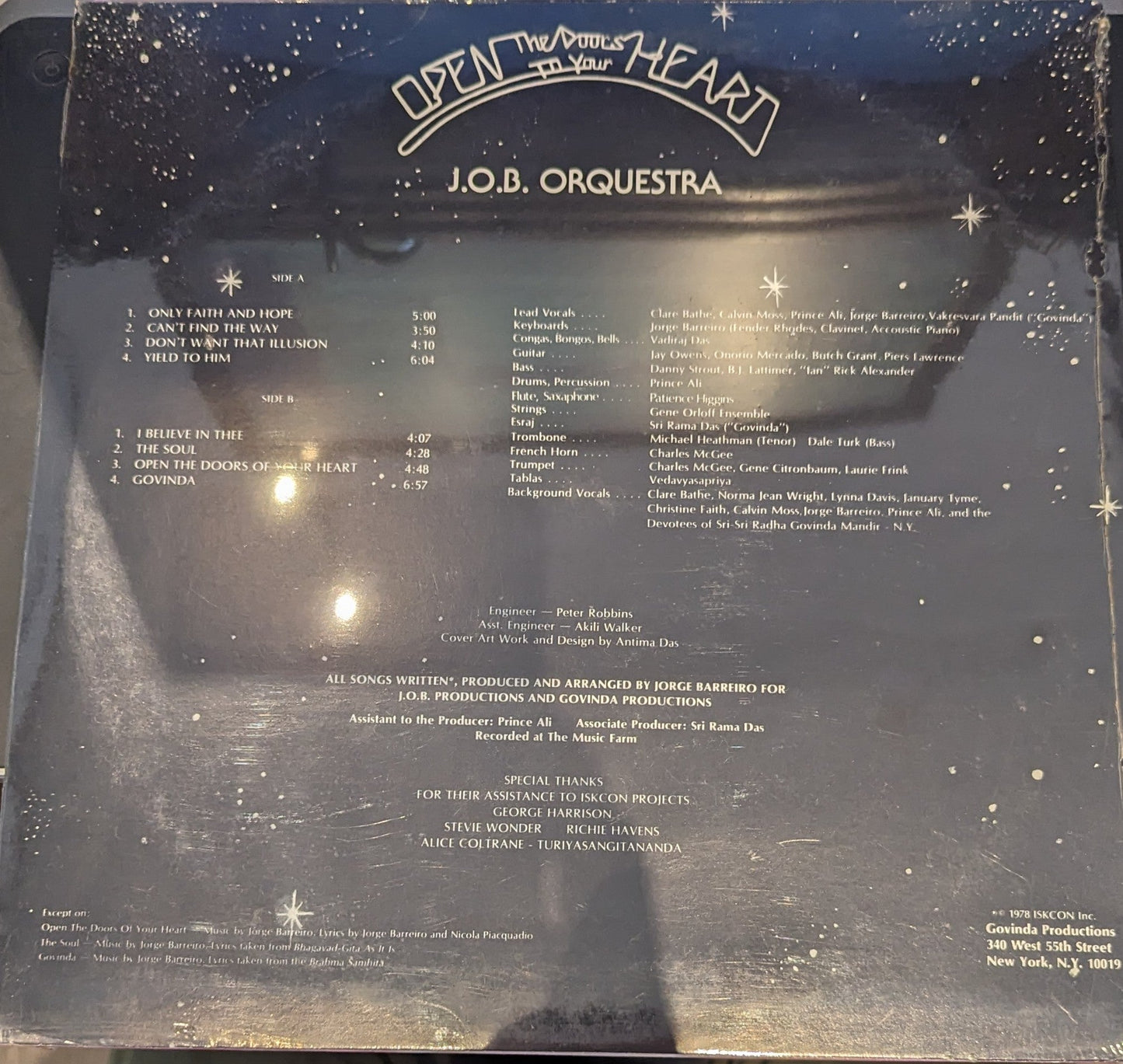 Open The Doors To Your Heart | Mint (M) Near Mint (NM) Get Cheap Vinyl