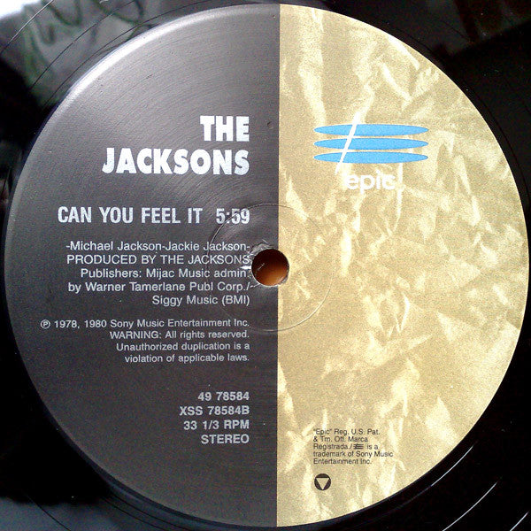 Shake Your Body (Down To The Ground) / Can You Feel It (VINYL) | Excellent (EX) Excellent (EX) Get Cheap Vinyl