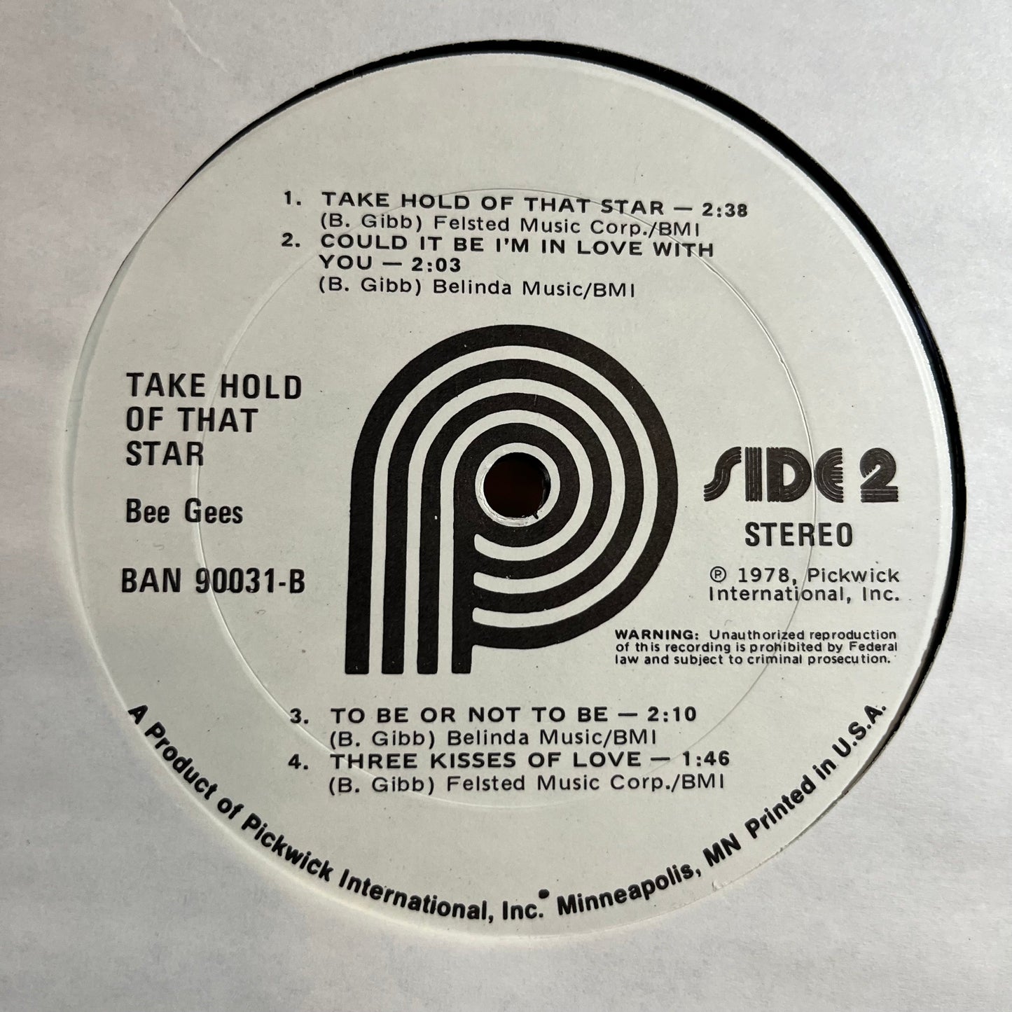 Take Hold Of That Star (VINYL) | Near Mint (NM) Very Good (VG) Get Cheap Vinyl