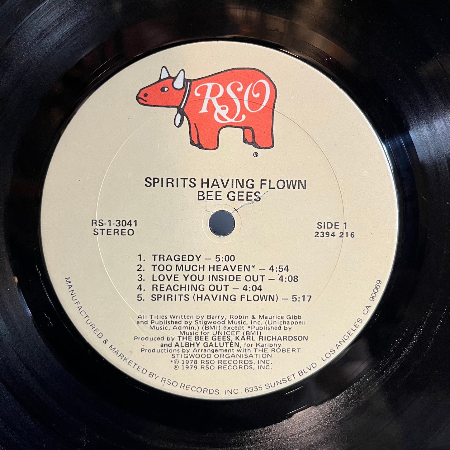 Spirits Having Flown (VINYL) | Near Mint (NM) Very Good Plus Plus (VG++) Get Cheap Vinyl
