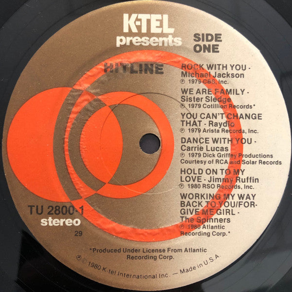 Hitline | Very Good Plus (VG+) Very Good Plus (VG+) Get Cheap Vinyl
