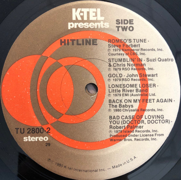Hitline | Very Good Plus (VG+) Very Good Plus (VG+) Get Cheap Vinyl