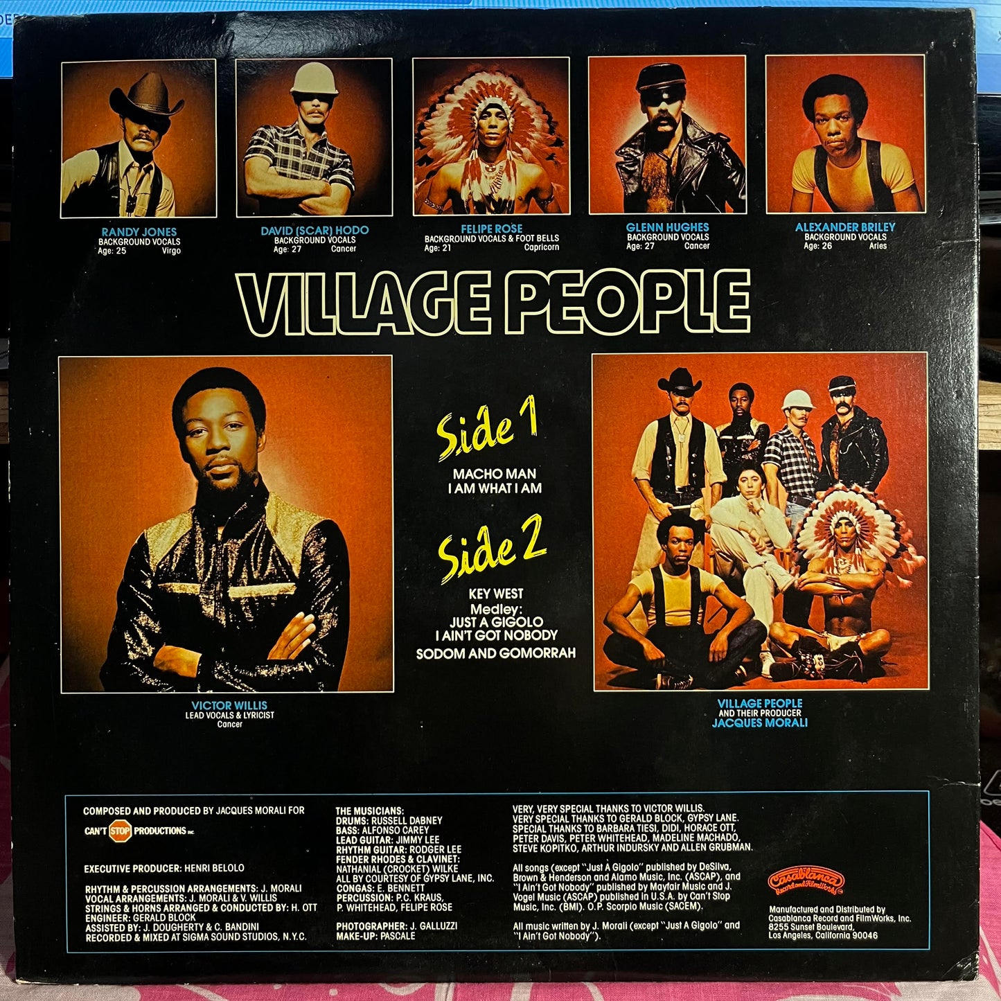 Macho Man *GOL PRESSING* | Very Good (VG) Excellent (EX) Get Cheap Vinyl