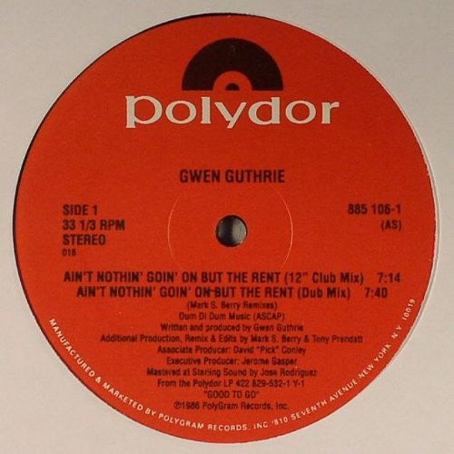 Ain't Nothin' Goin' On But The Rent | Mint (M) Generic Get Cheap Vinyl