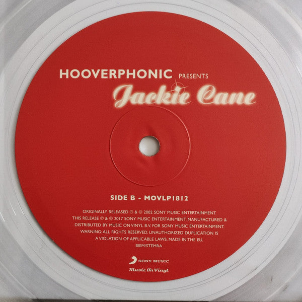 Hooverphonic presents Jackie Cane (CLEAR VINYL) | Mint (M) Mint (M) Get Cheap Vinyl