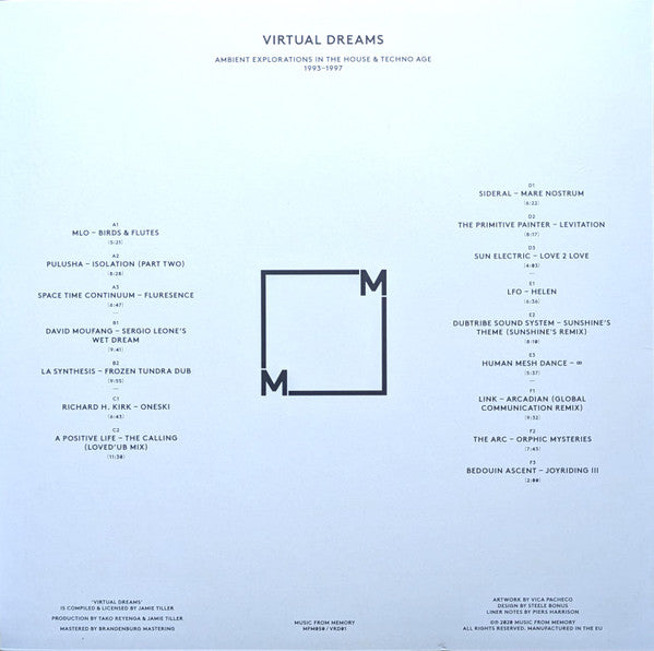 Virtual Dreams (Ambient Explorations In The House & Techno Age, 1993-1997) (3xVINYL) | Mint (M) Mint (M) Get Cheap Vinyl