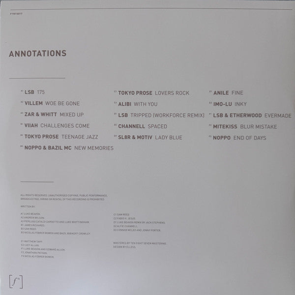 Annotations (3xVINYL) | Mint (M) Mint (M) Get Cheap Vinyl