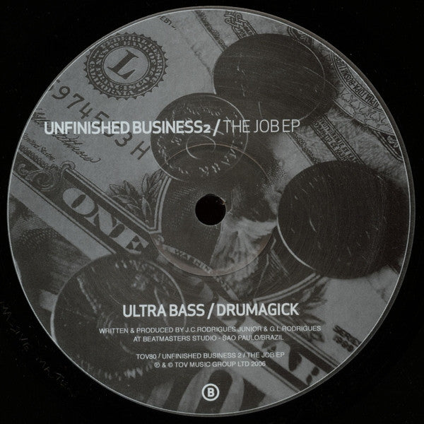 Unfinished Business - The Job EP | Very Good Plus (VG+) Generic Get Cheap Vinyl