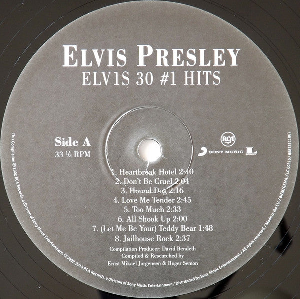 ELV1S 30 #1 Hits | Mint (M) Mint (M) Get Cheap Vinyl