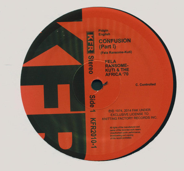 Confusion | Mint (M) Mint (M) Get Cheap Vinyl