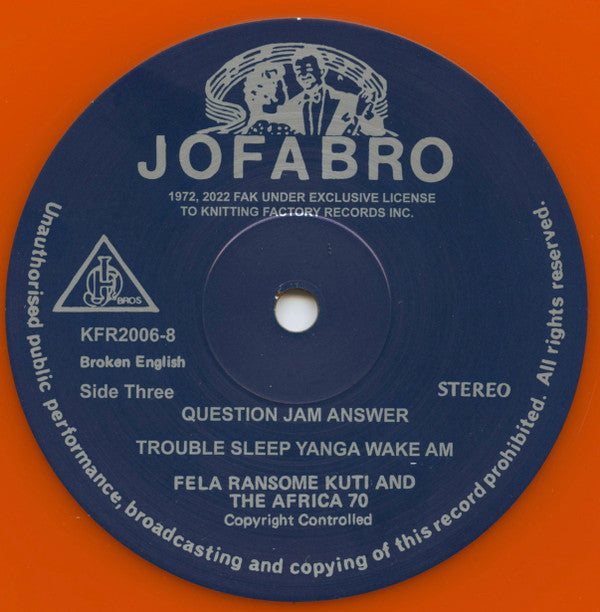 Music Of Fela - Roforofo Fight | Mint (M) Mint (M) Get Cheap Vinyl