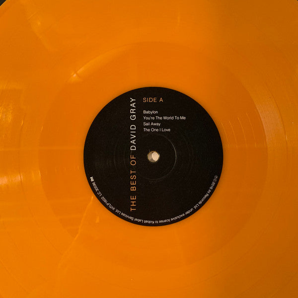 The Best Of David Gray (BEST BUY EXCLUSIVE | ORANGE VINYL) | Mint (M) Mint (M) Get Cheap Vinyl