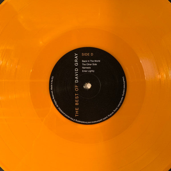 The Best Of David Gray (BEST BUY EXCLUSIVE | ORANGE VINYL) | Mint (M) Mint (M) Get Cheap Vinyl