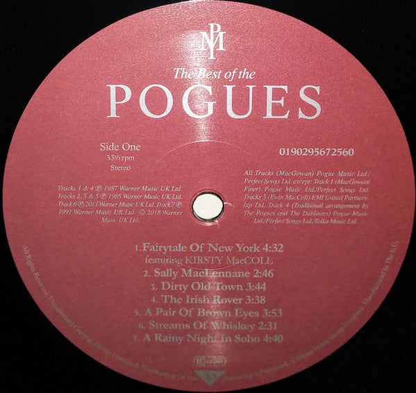 The Best Of The Pogues (VINYL)*CREASED* | Mint (M) Excellent (EX) Get Cheap Vinyl