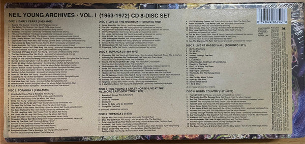Neil Young Archives - Vol. I (1963-1972)(CD BOX) | Mint (M) Mint (M) Get Cheap Vinyl