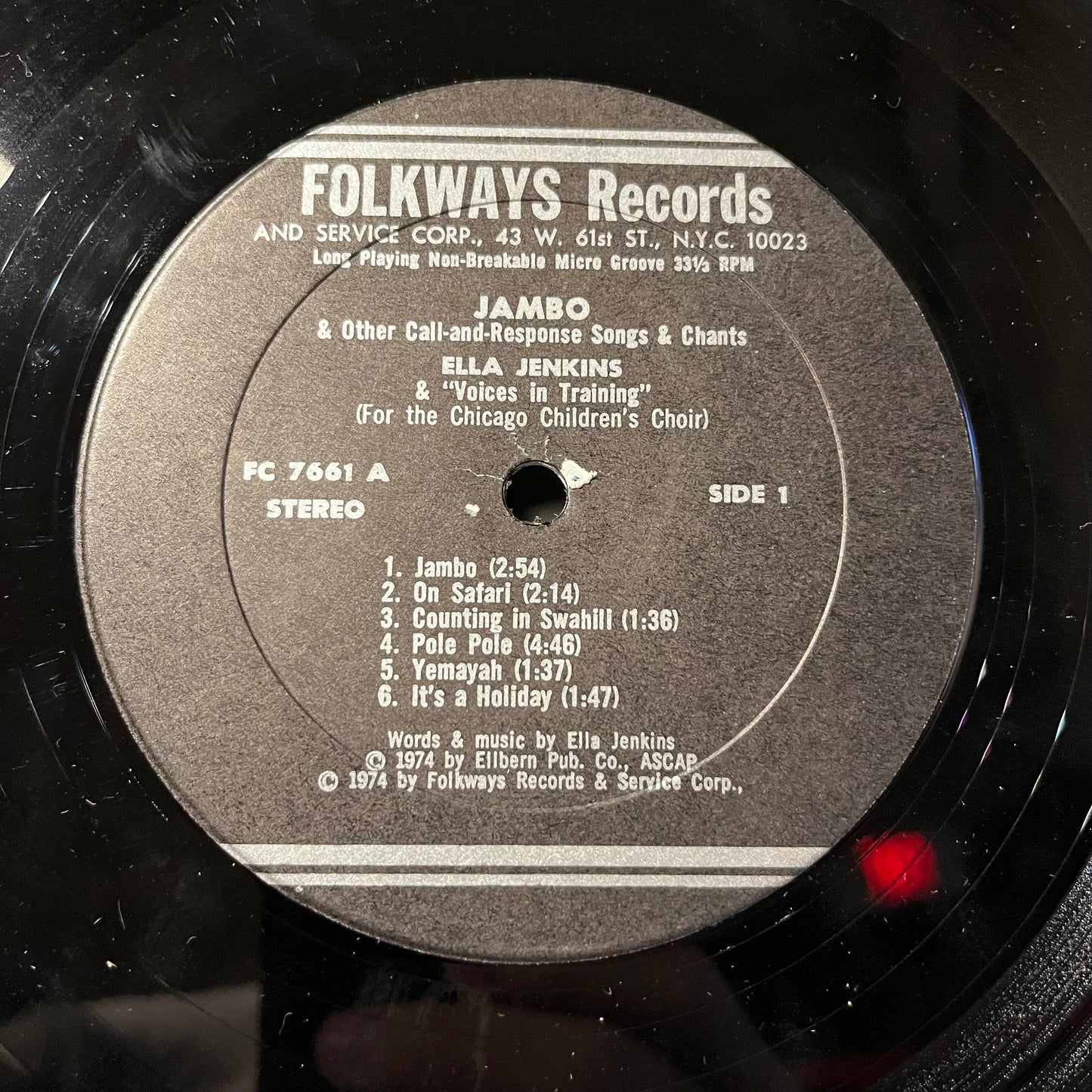 Jambo And Other Call And Response Songs And Chants | Excellent (EX) Near Mint (NM) Get Cheap Vinyl