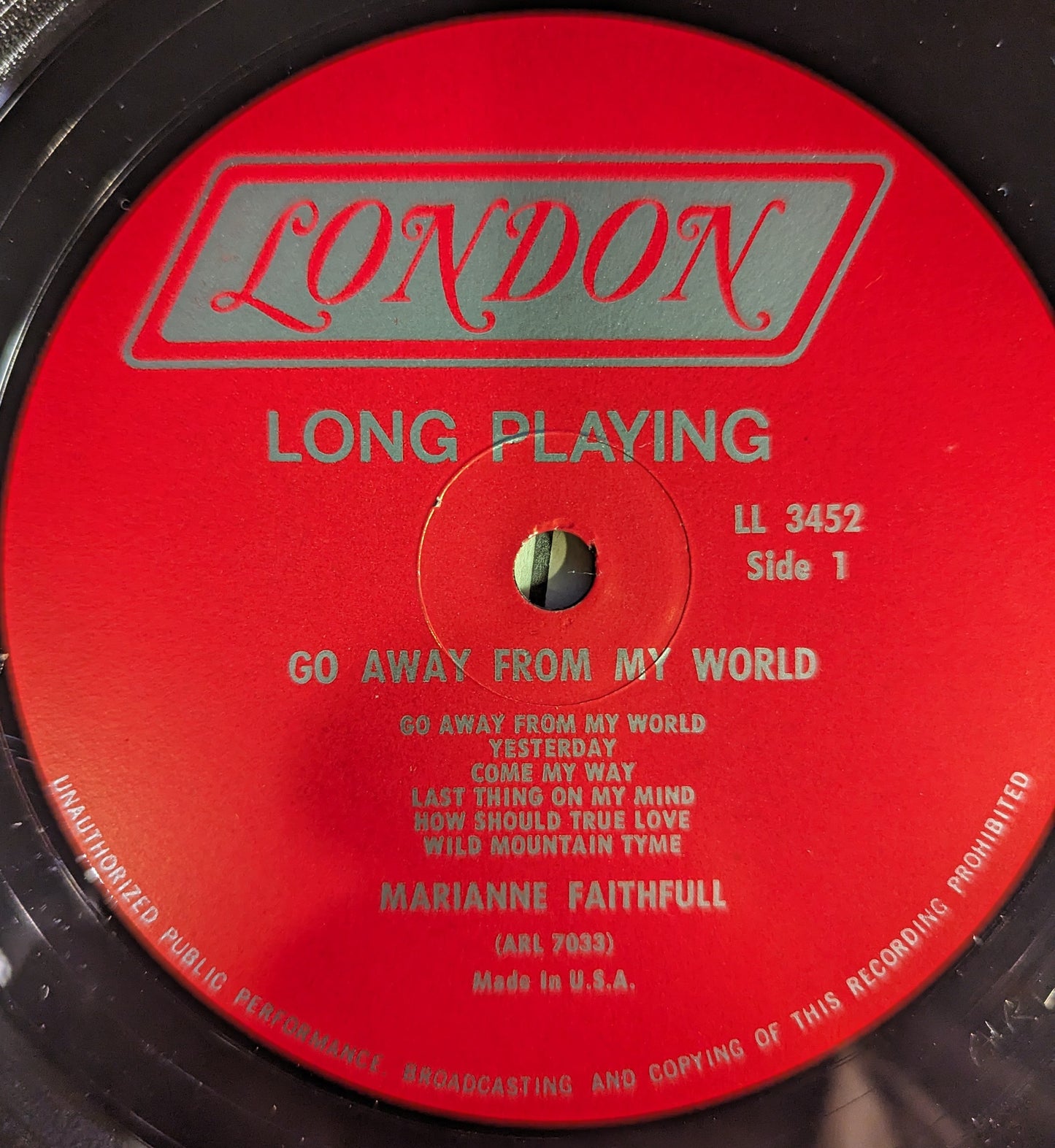 Go Away From My World *MONO* | Excellent (EX) Near Mint (NM) Get Cheap Vinyl