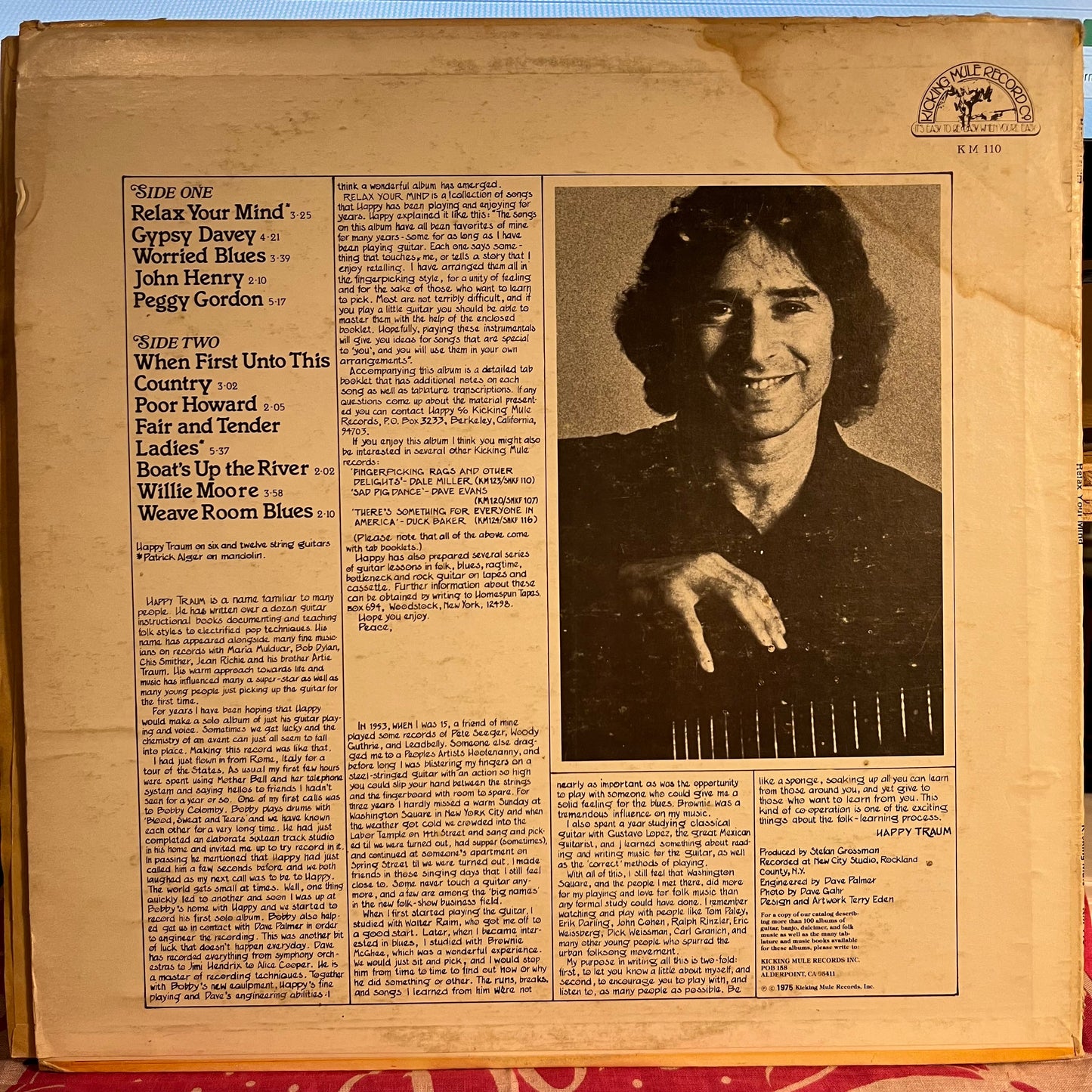 Relax Your Mind | Excellent (EX) Very Good (VG) Get Cheap Vinyl