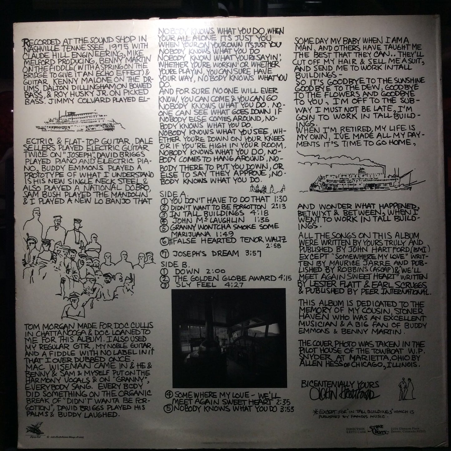 Nobody Knows What You Do (VINYL) | Excellent (EX) Very Good Plus (VG+) Get Cheap Vinyl